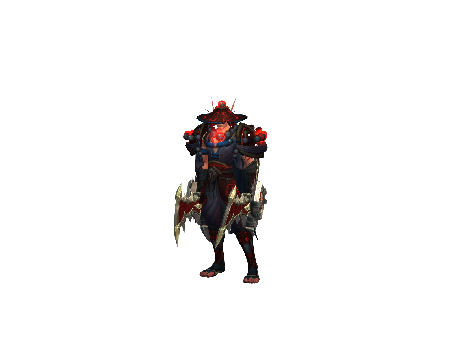 Thekane 3D character render
