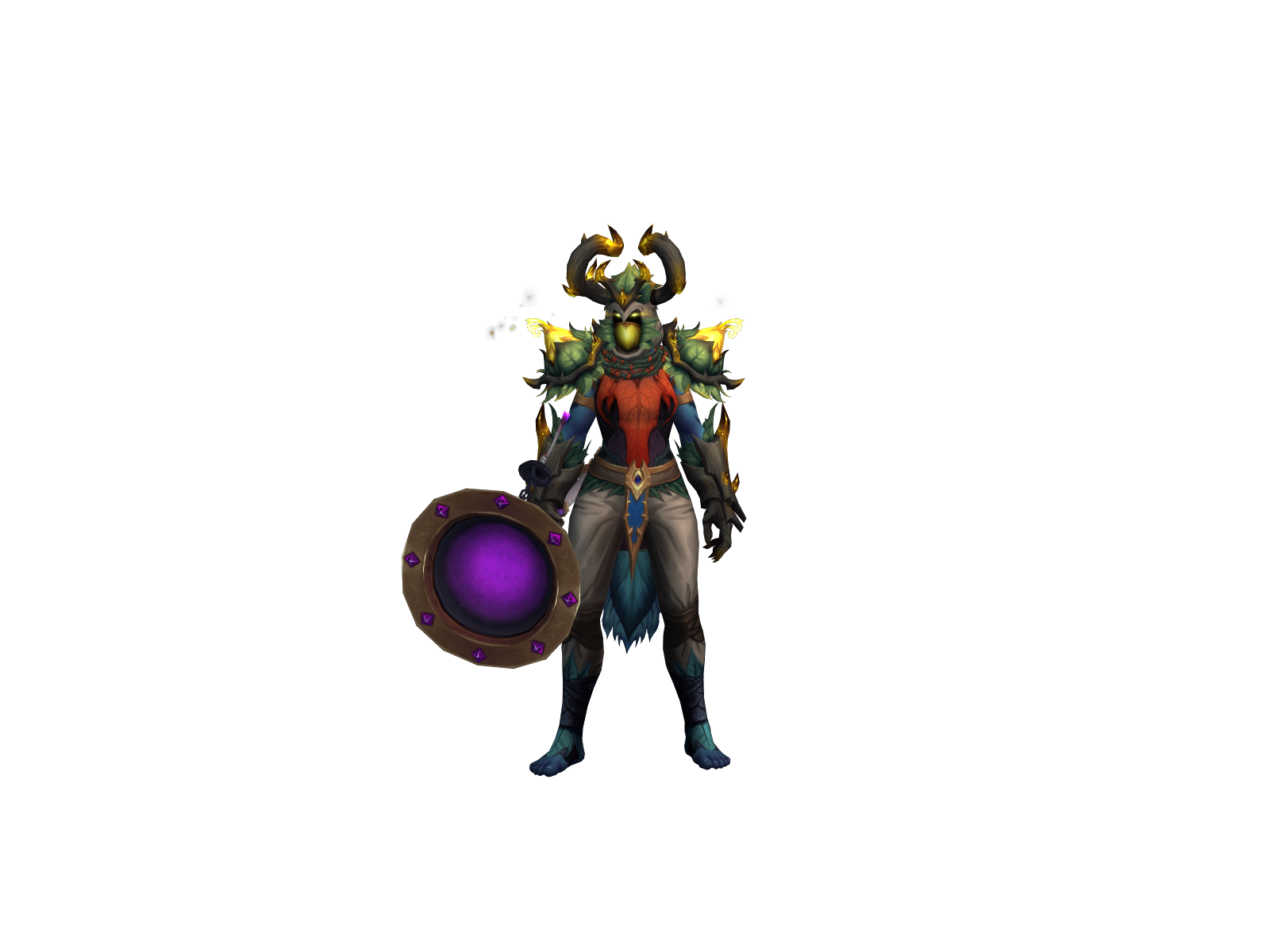 Fortoren 3D character render