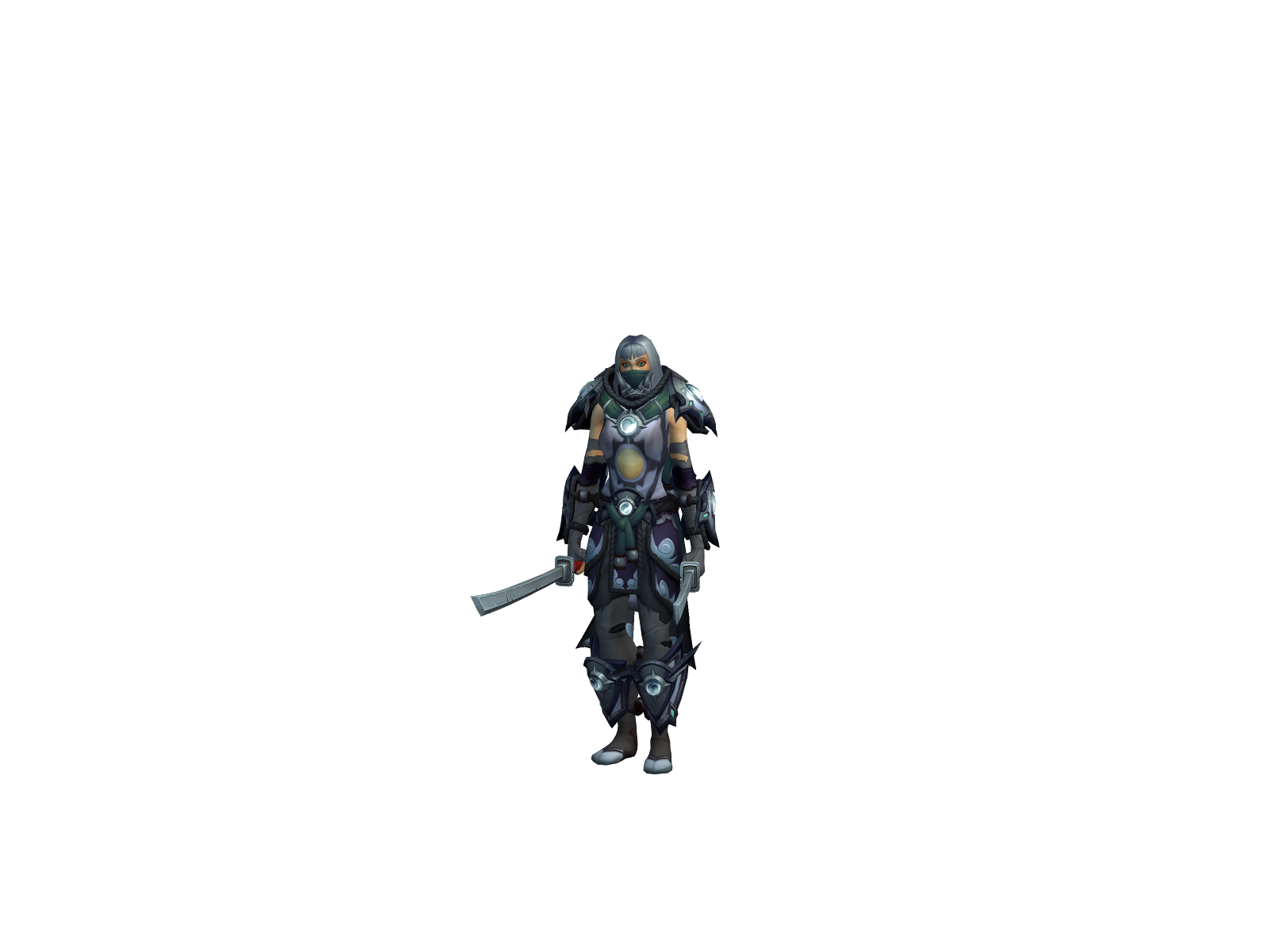 Okok 3D character render