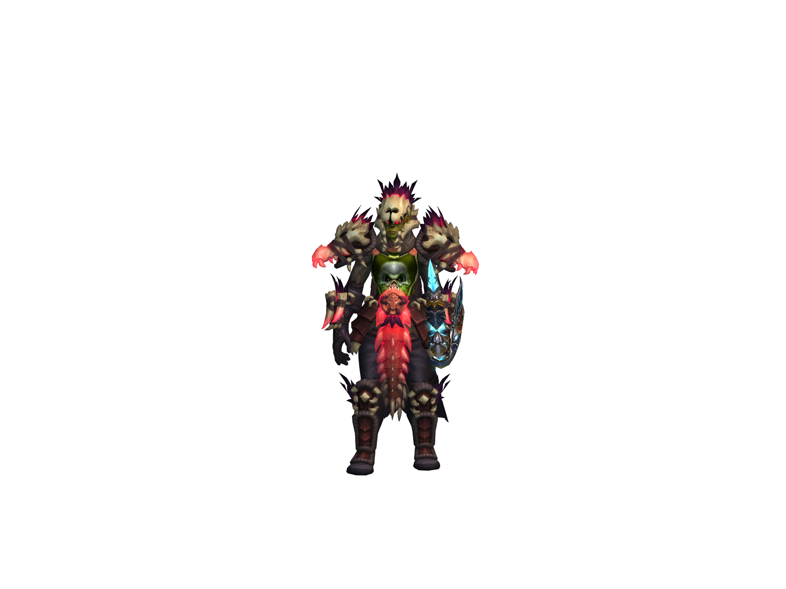 Zorfin 3D character render