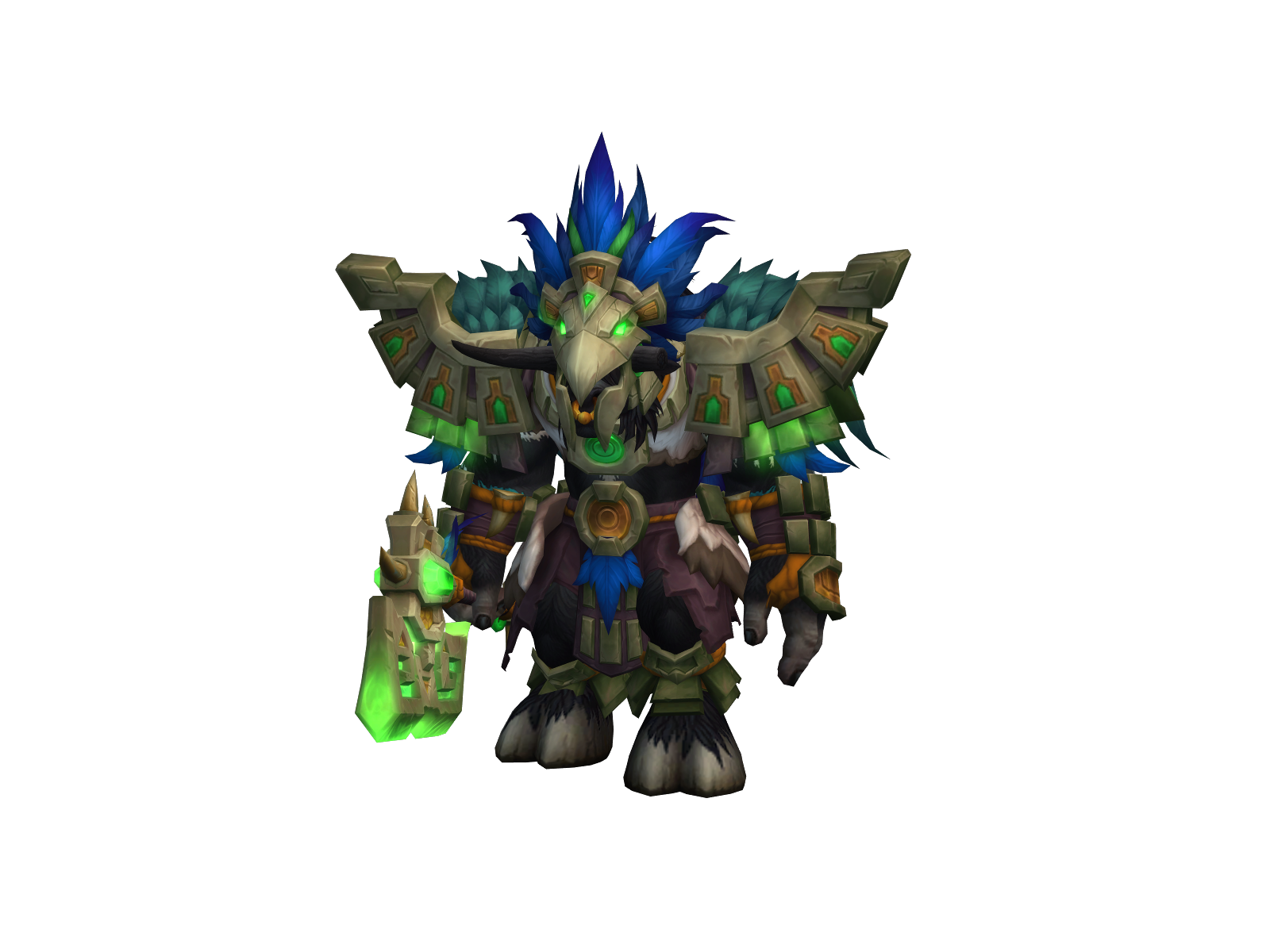 Shamoeff 3D character render