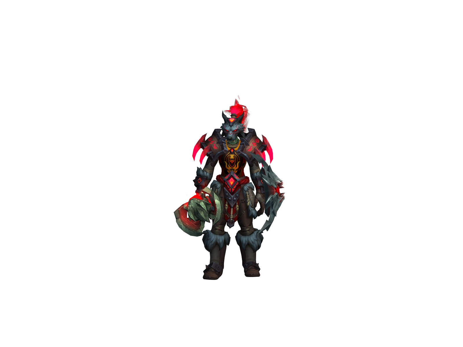Bumbazor 3D character render