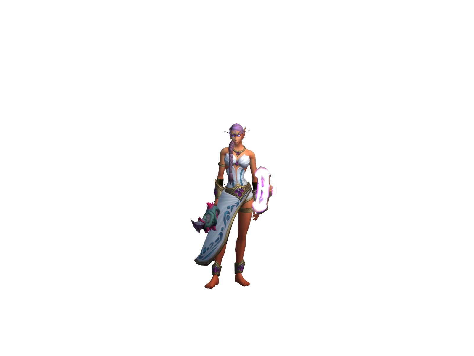 Drezz 3D character render