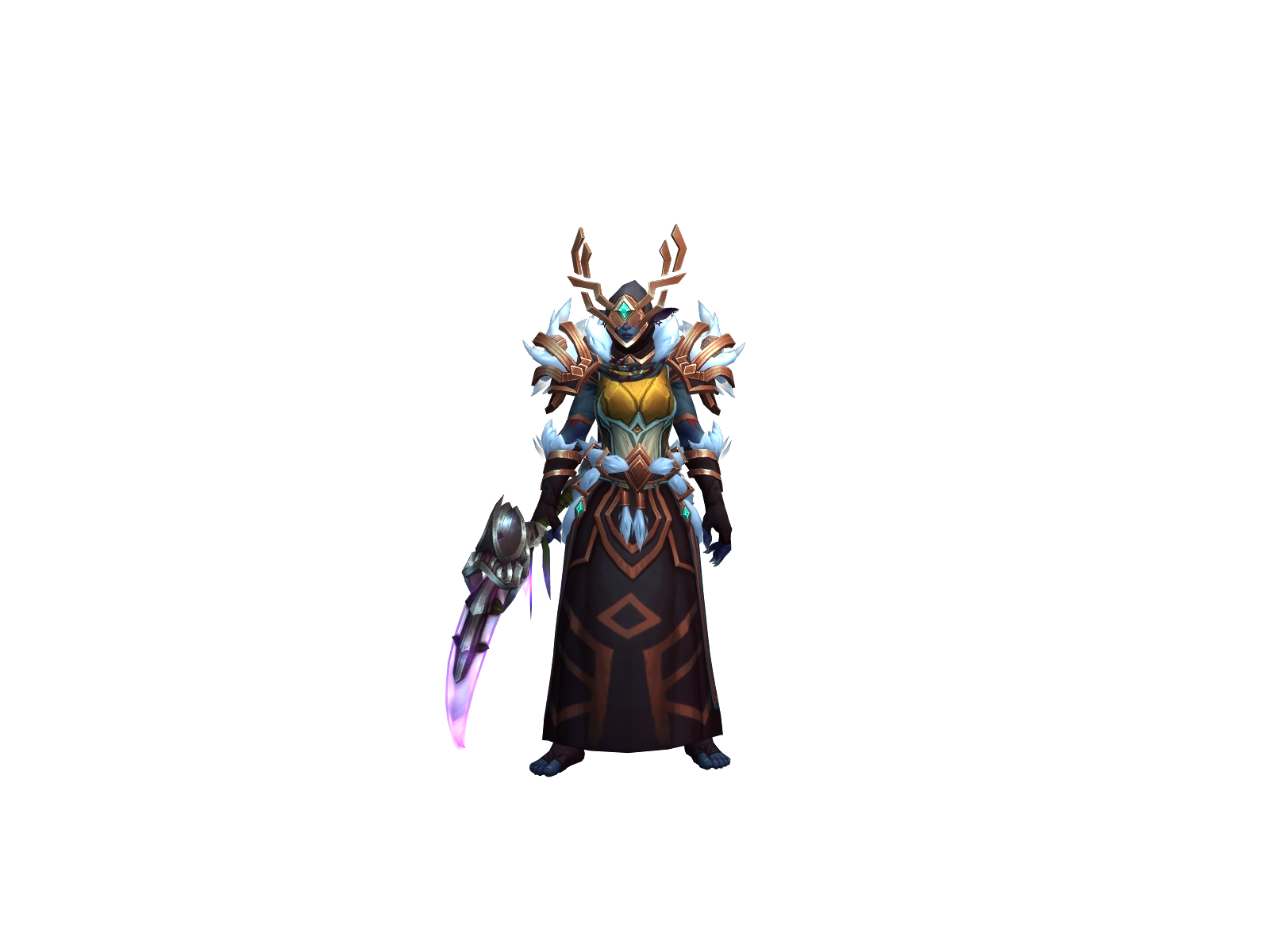 Wört 3D character render