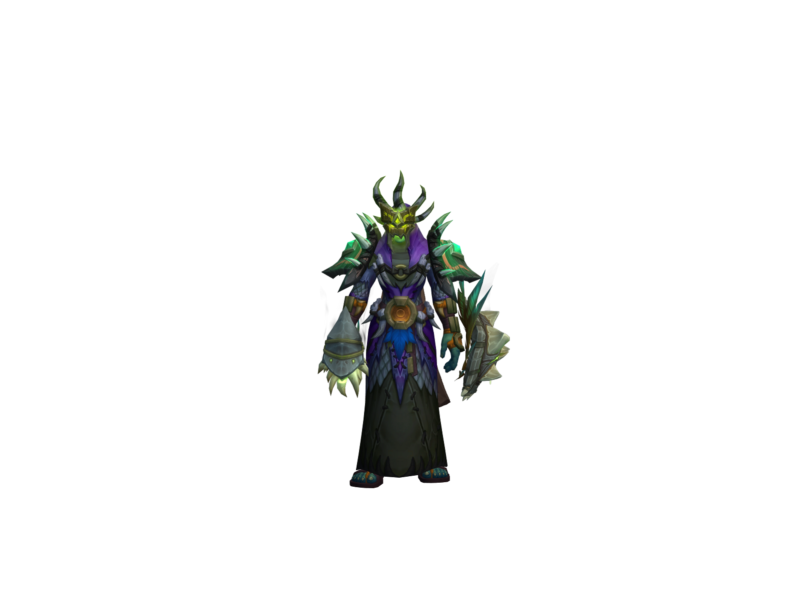 Invade 3D character render