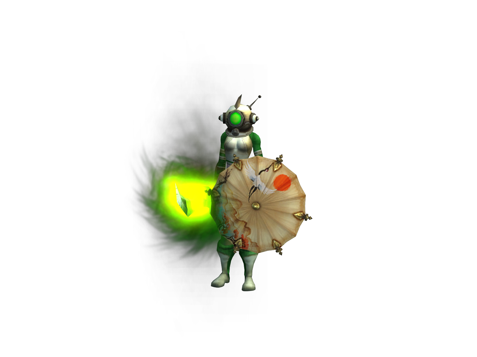 Spikifoten 3D character render
