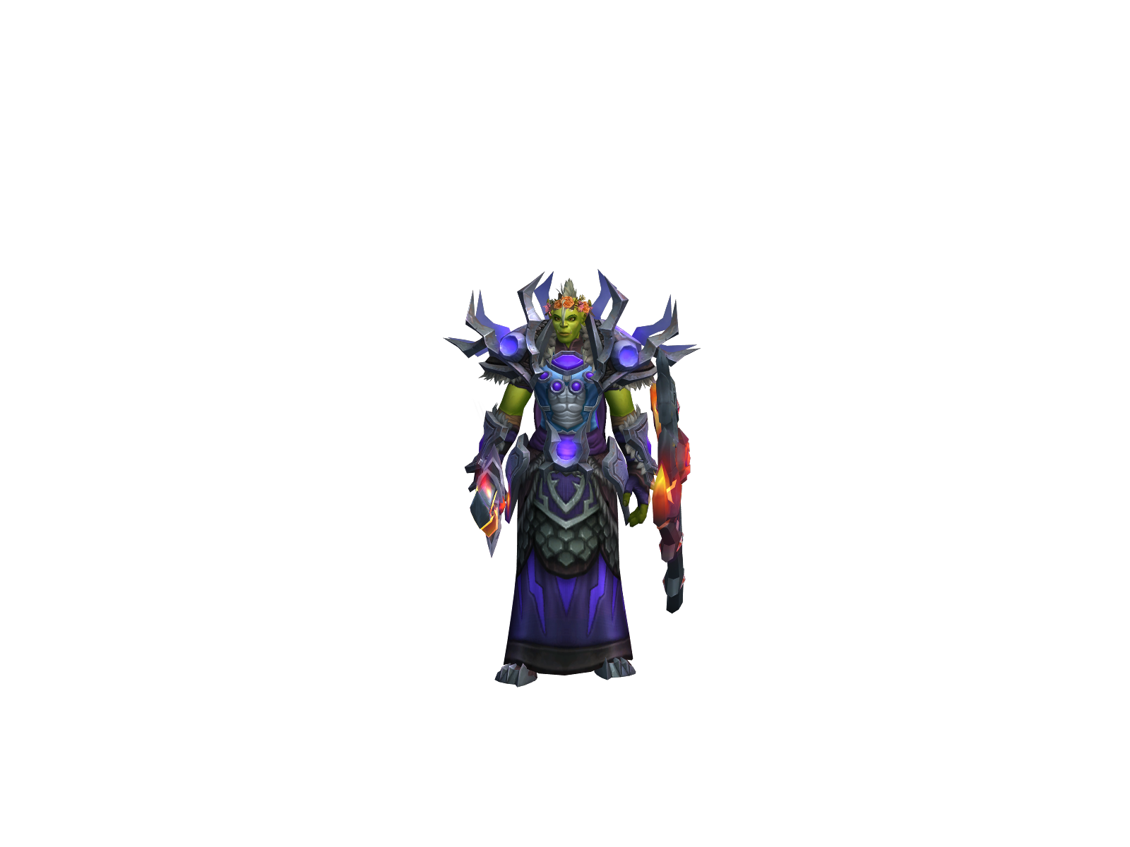 Raháàm 3D character render