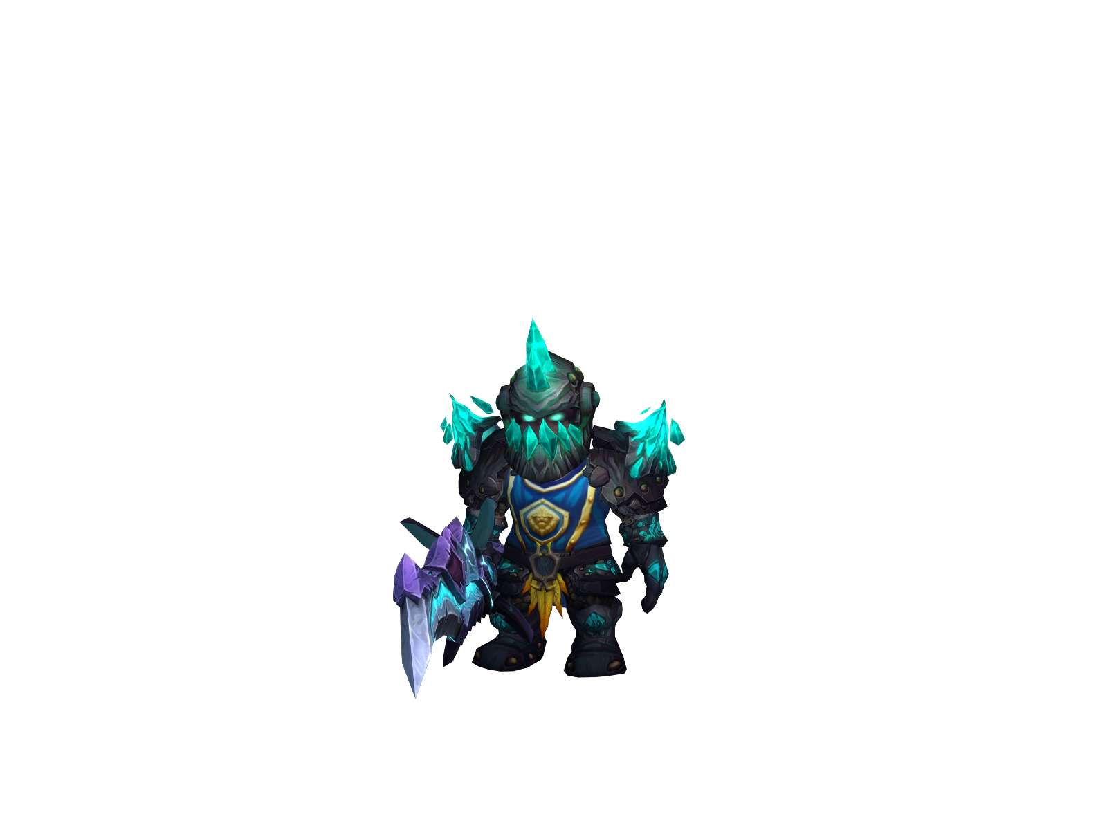 Lightweightb 3D character render