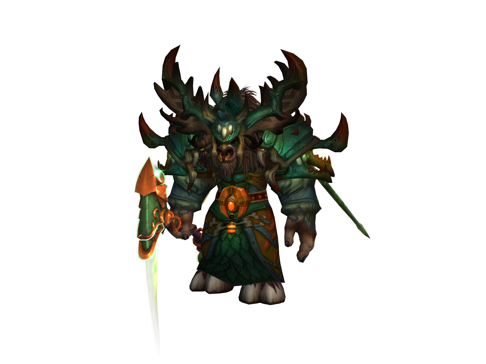 Myskokossa 3D character render