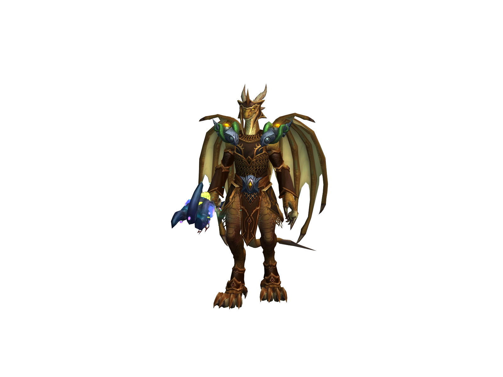 Komodont 3D character render