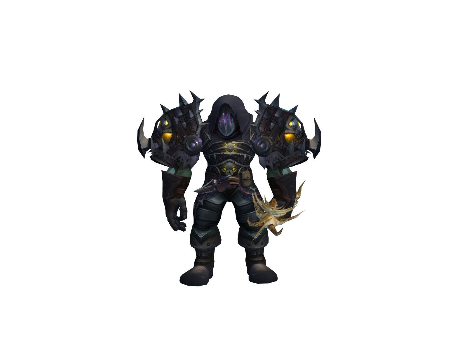 Grovver 3D character render