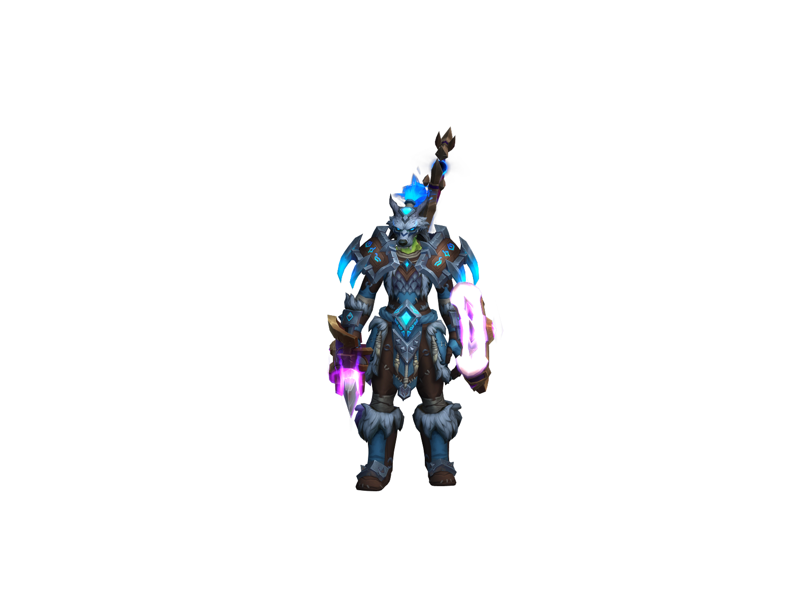 Murmeli 3D character render