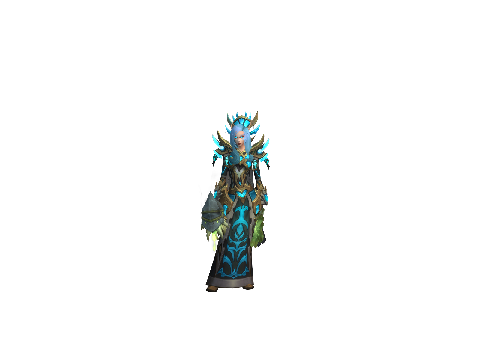 Myuna 3D character render