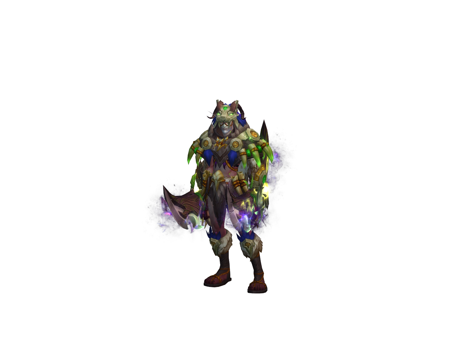 Sykrodead 3D character render