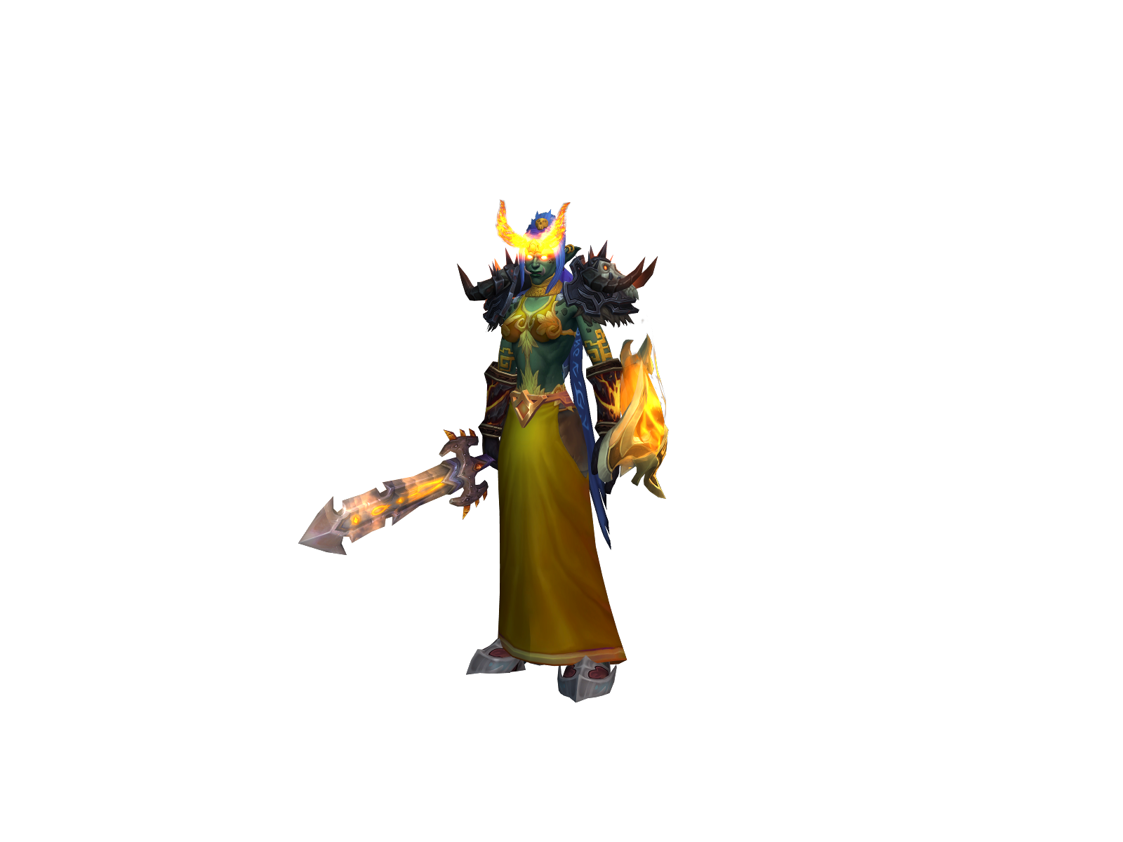 Dynamic 3D character render