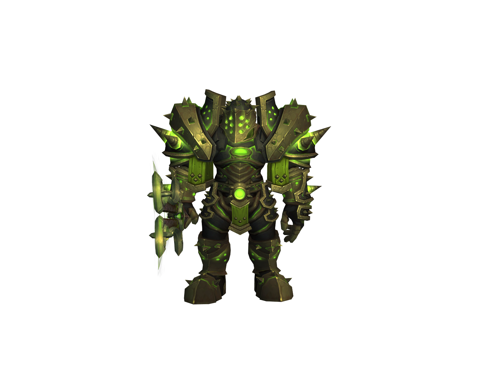 Bragush 3D character render