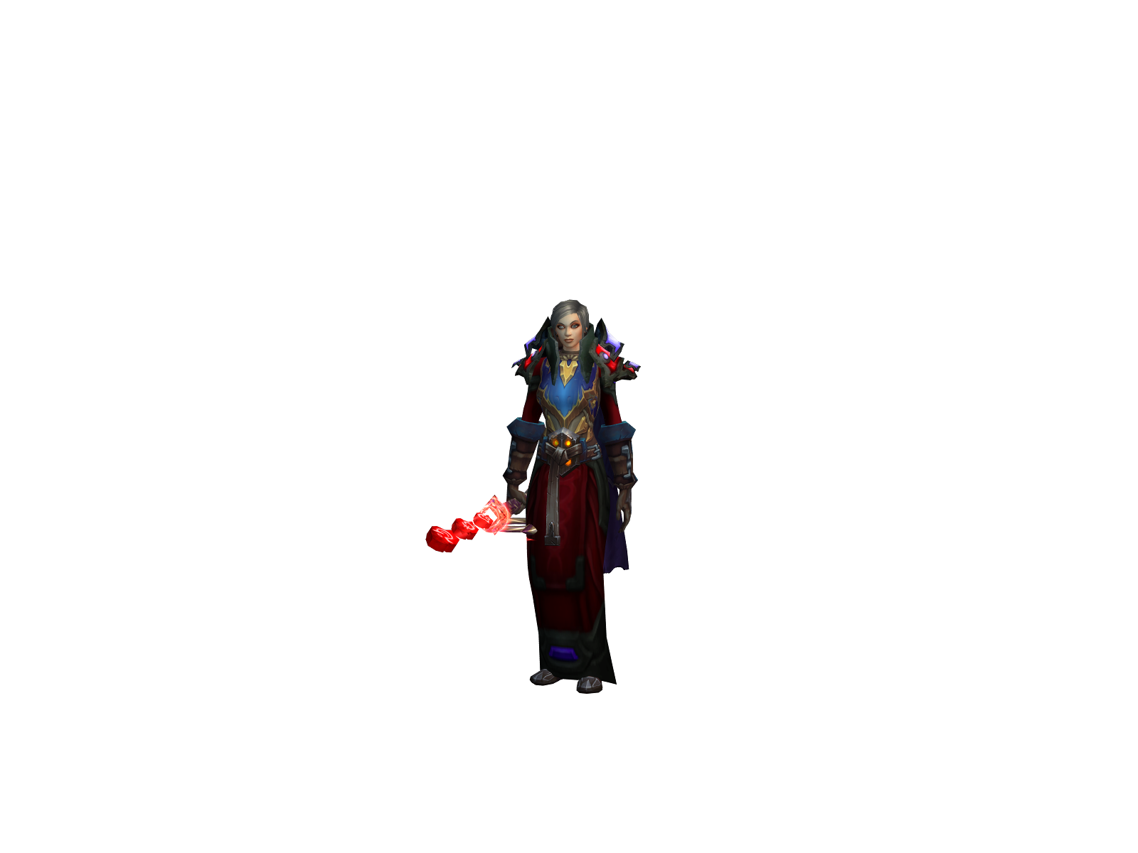 Sliwka 3D character render