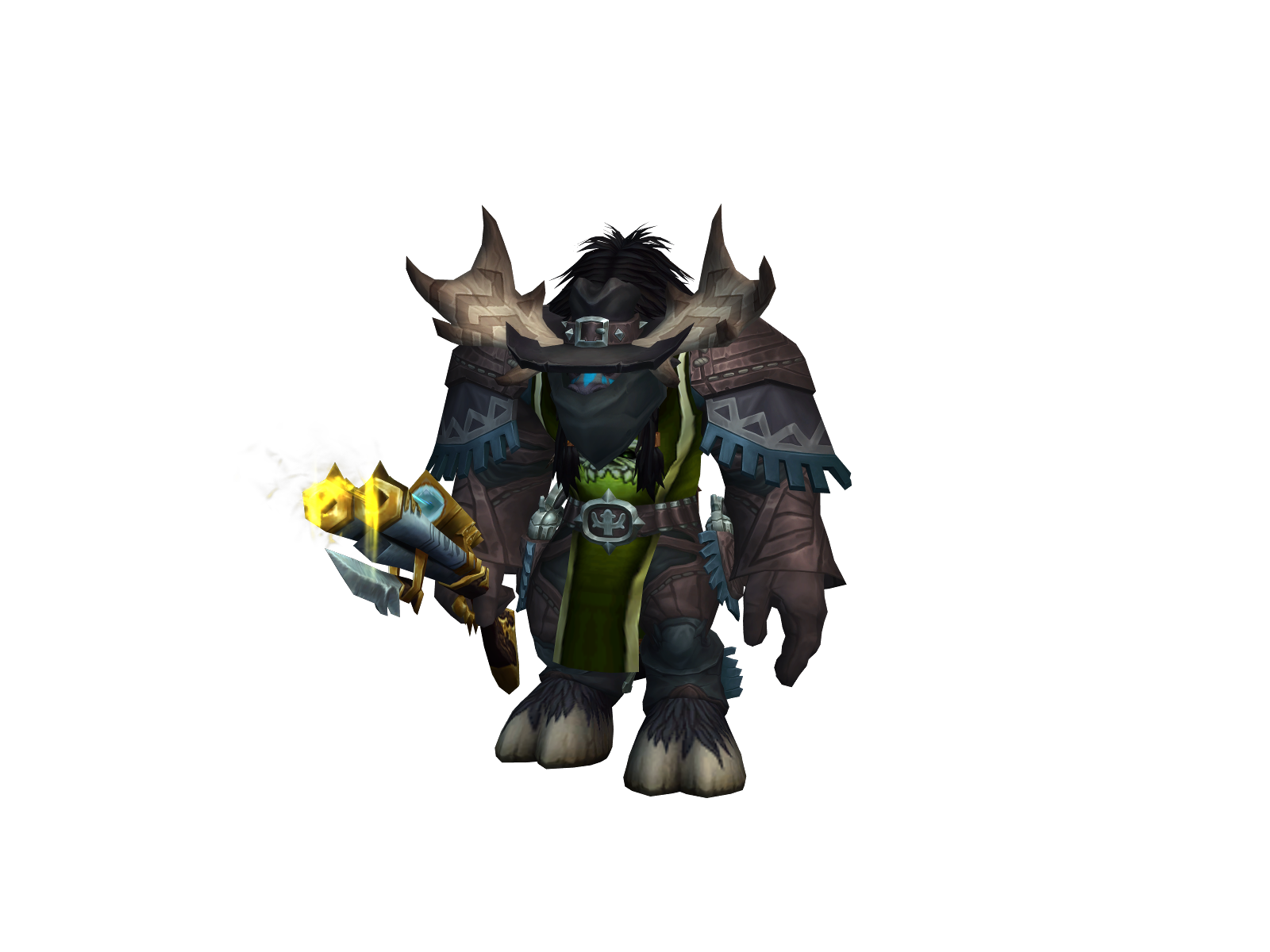 Doubletap 3D character render