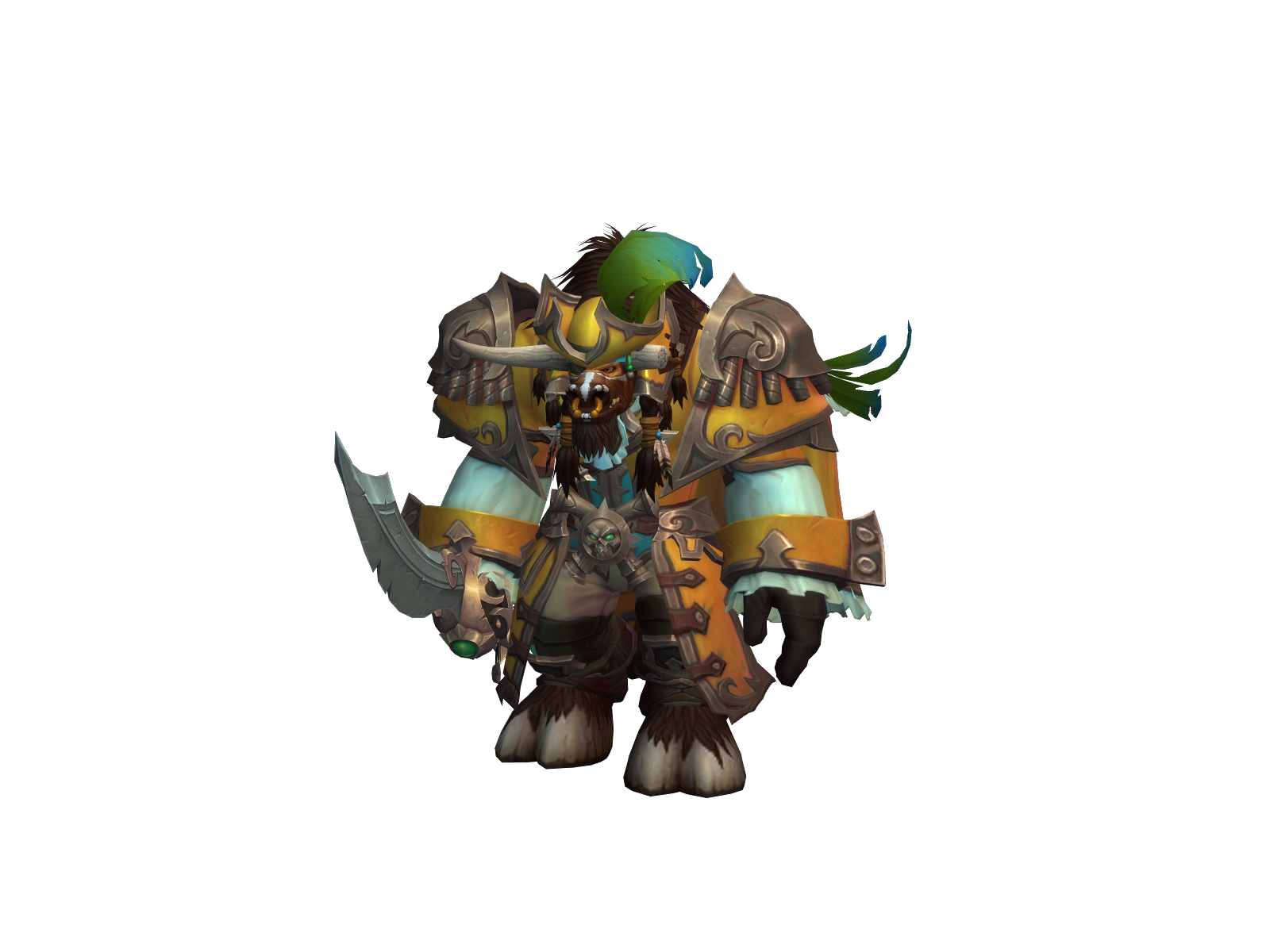 Tròrón 3D character render