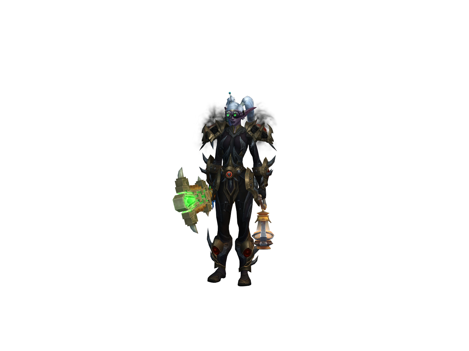 Akàme 3D character render