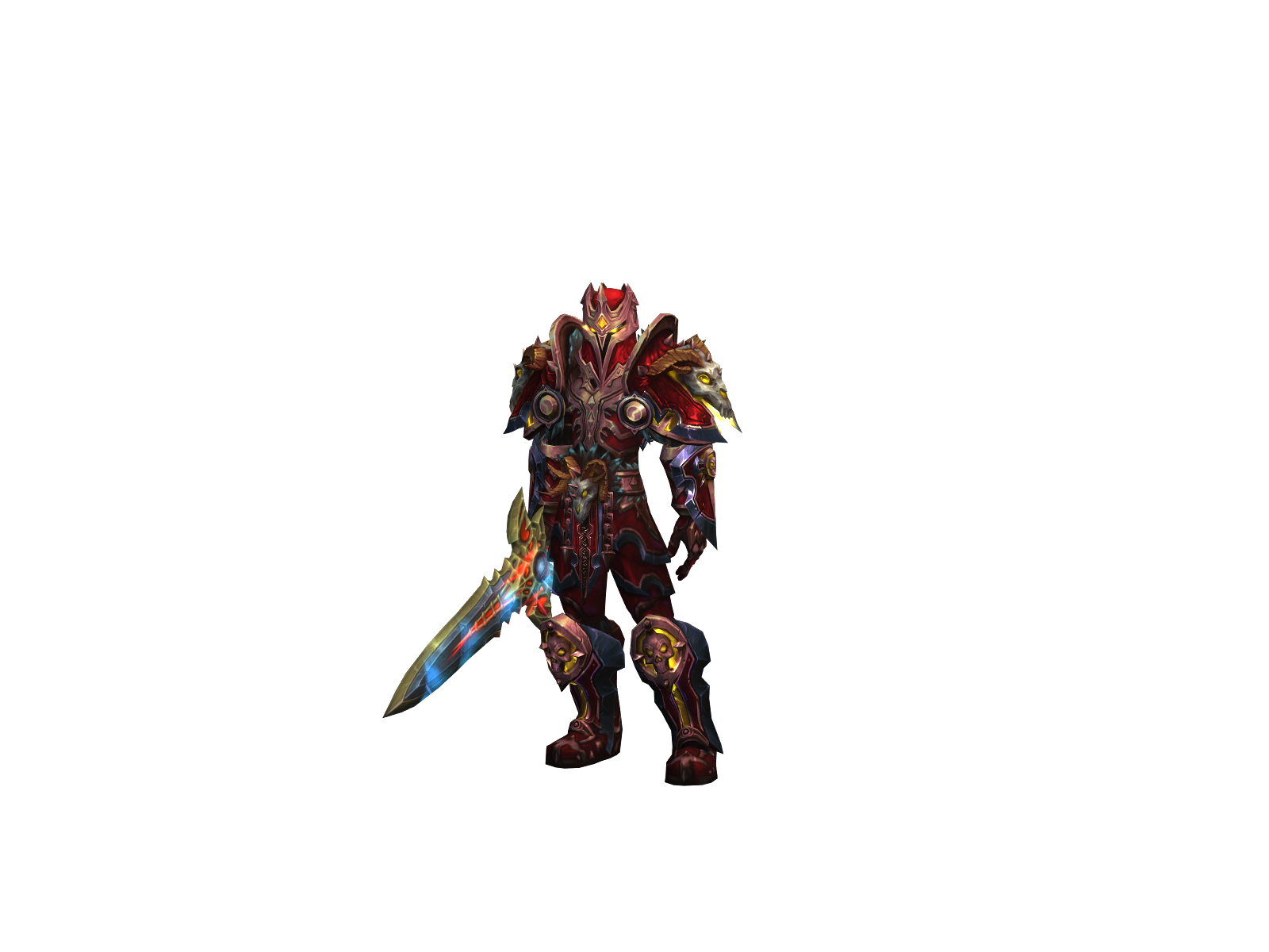Mchector 3D character render