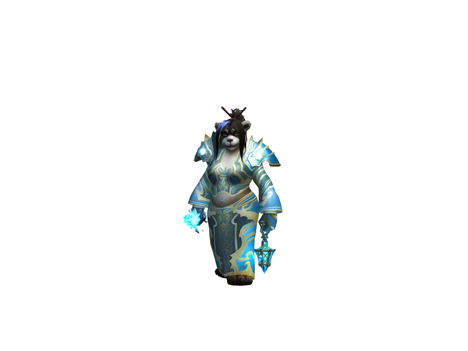 Azure 3D character render