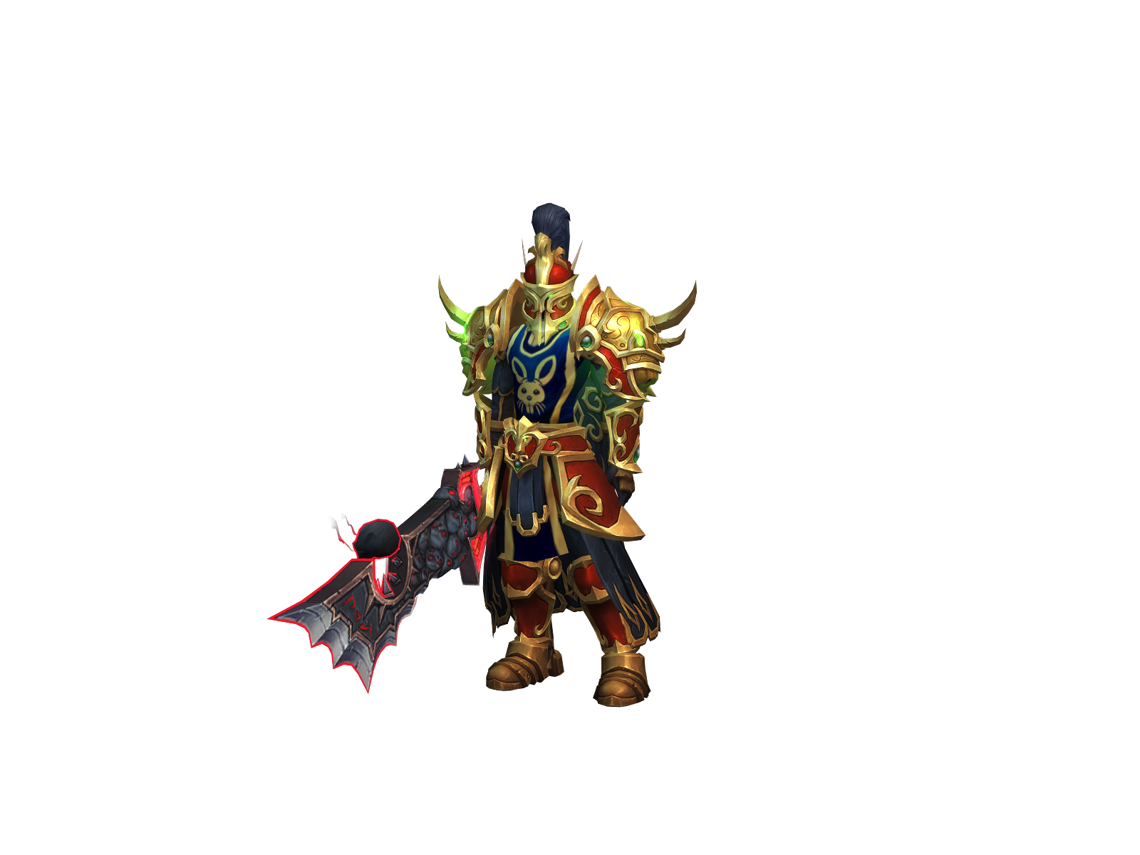 Haquiles 3D character render