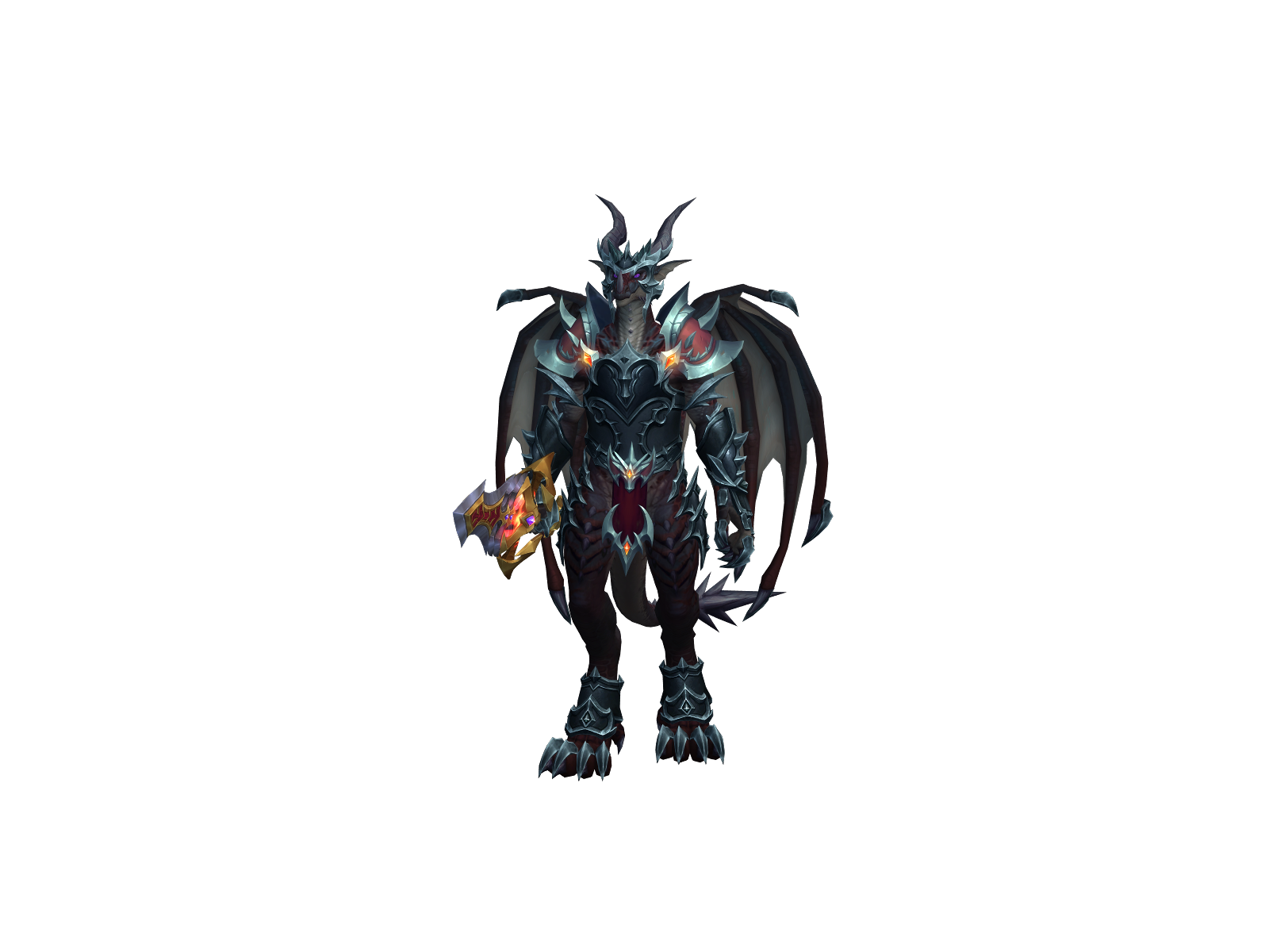 Kuldrak 3D character render