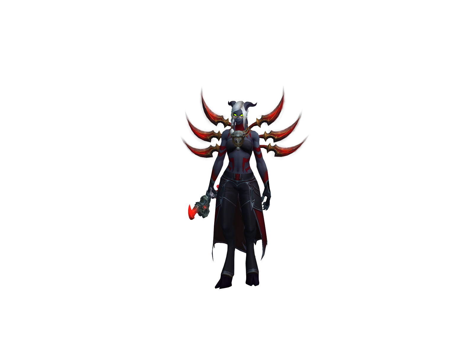 Velkadra 3D character render