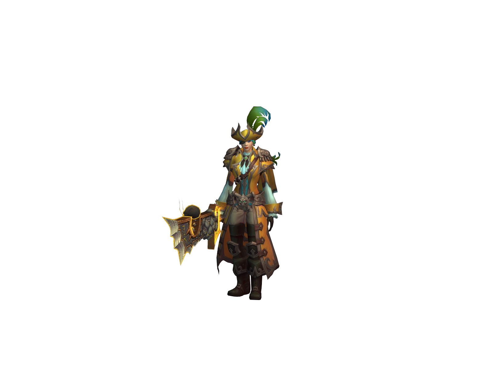 Valdelain 3D character render