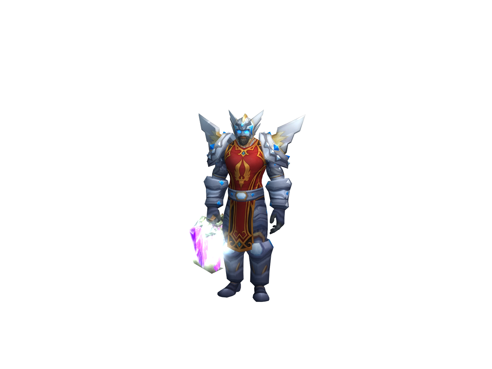 Zireth 3D character render