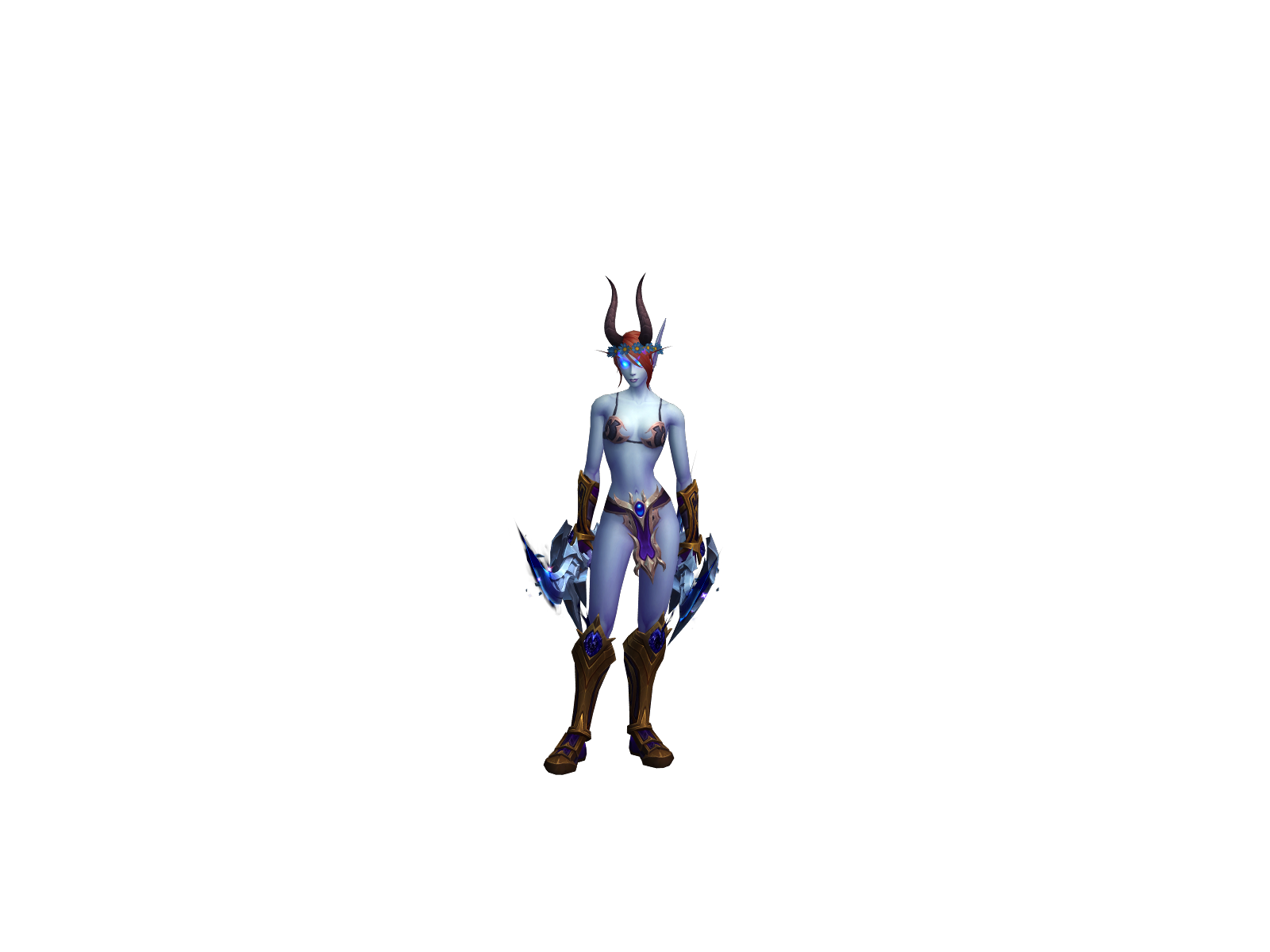 Nauril 3D character render