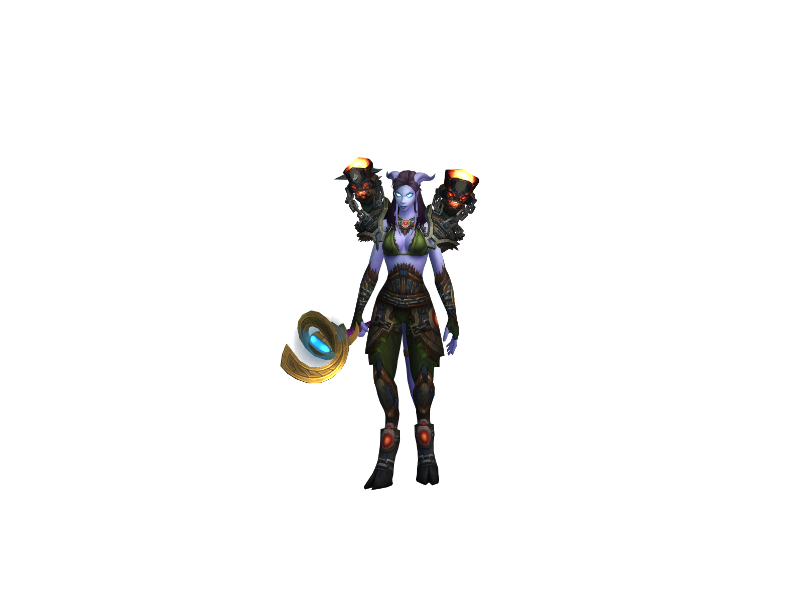 Decsqt 3D character render