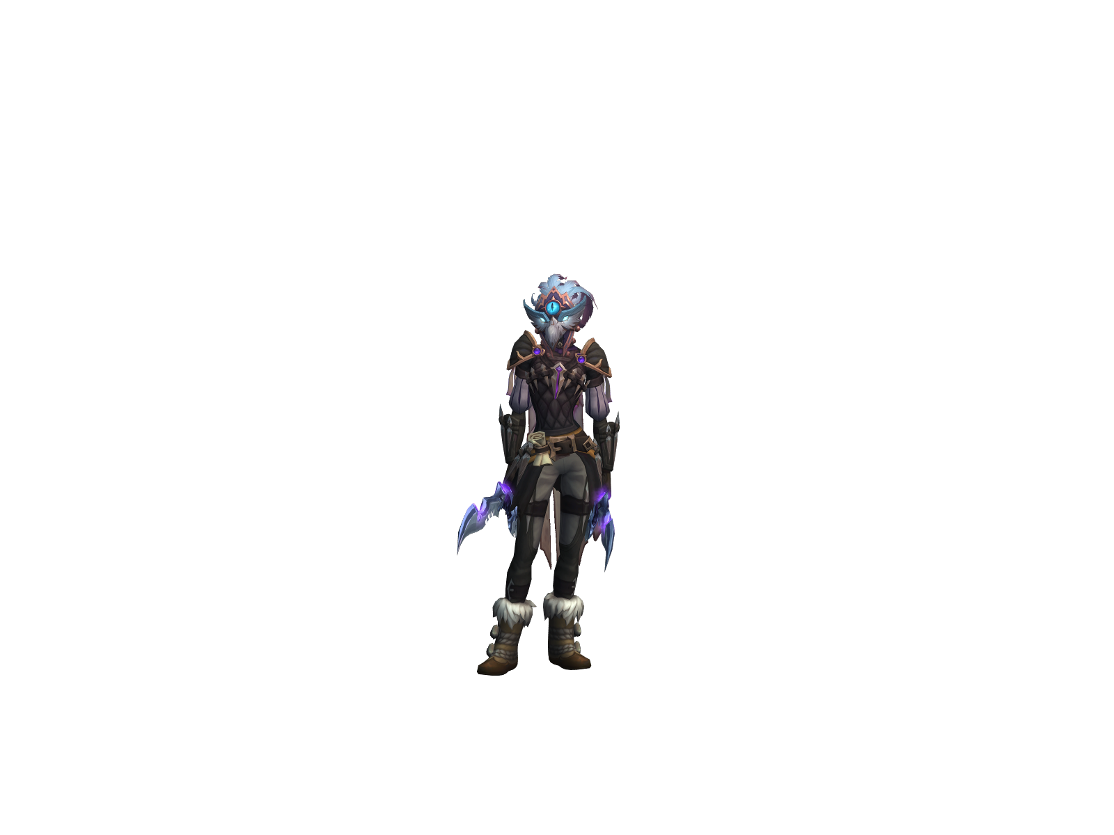 Roqtoqtavi 3D character render