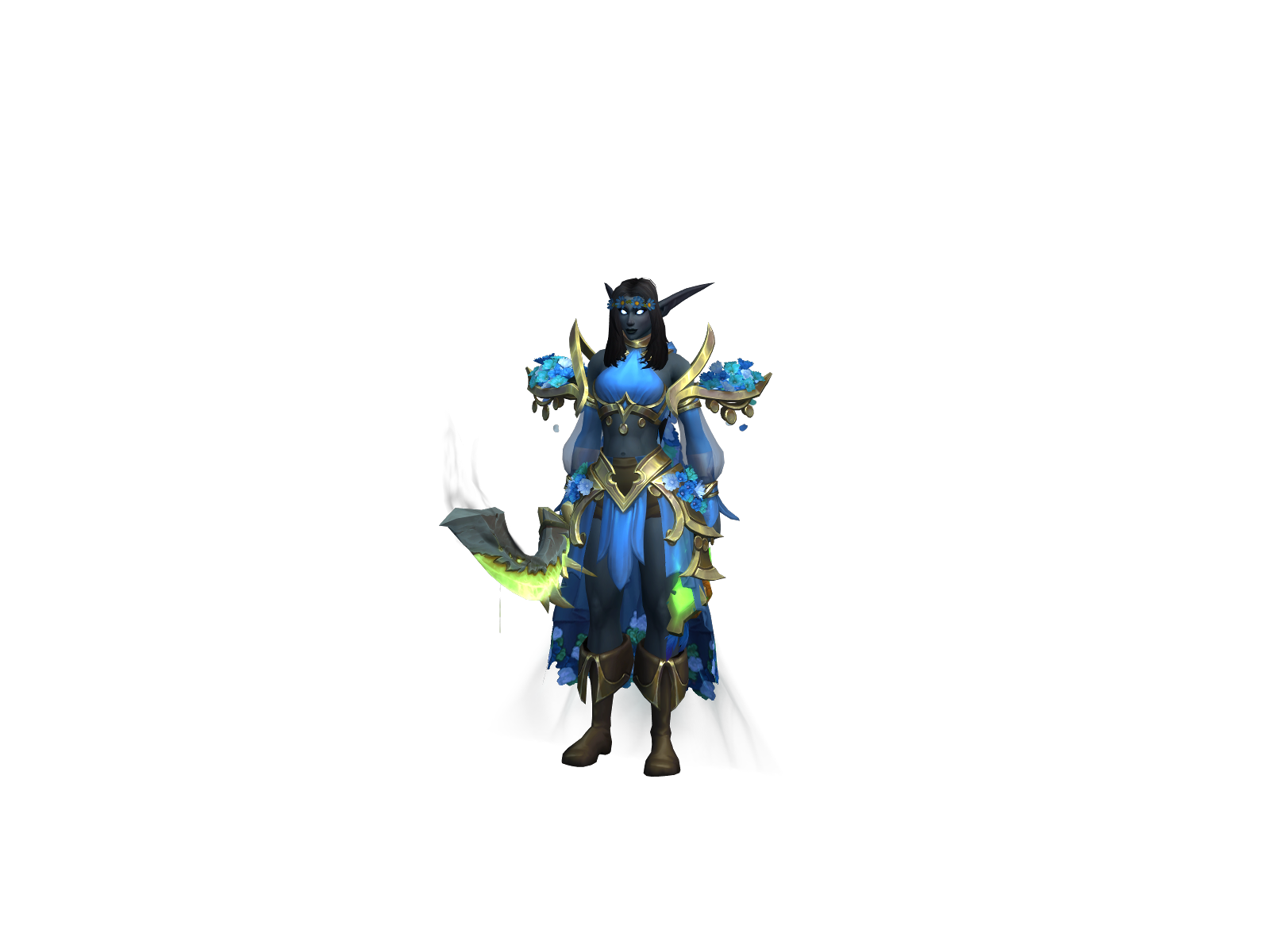 Exarus 3D character render