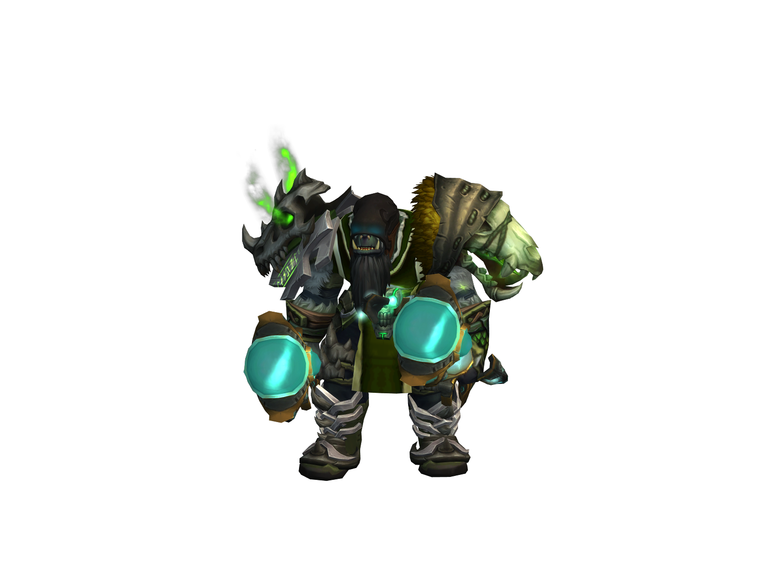 Vafanhände 3D character render
