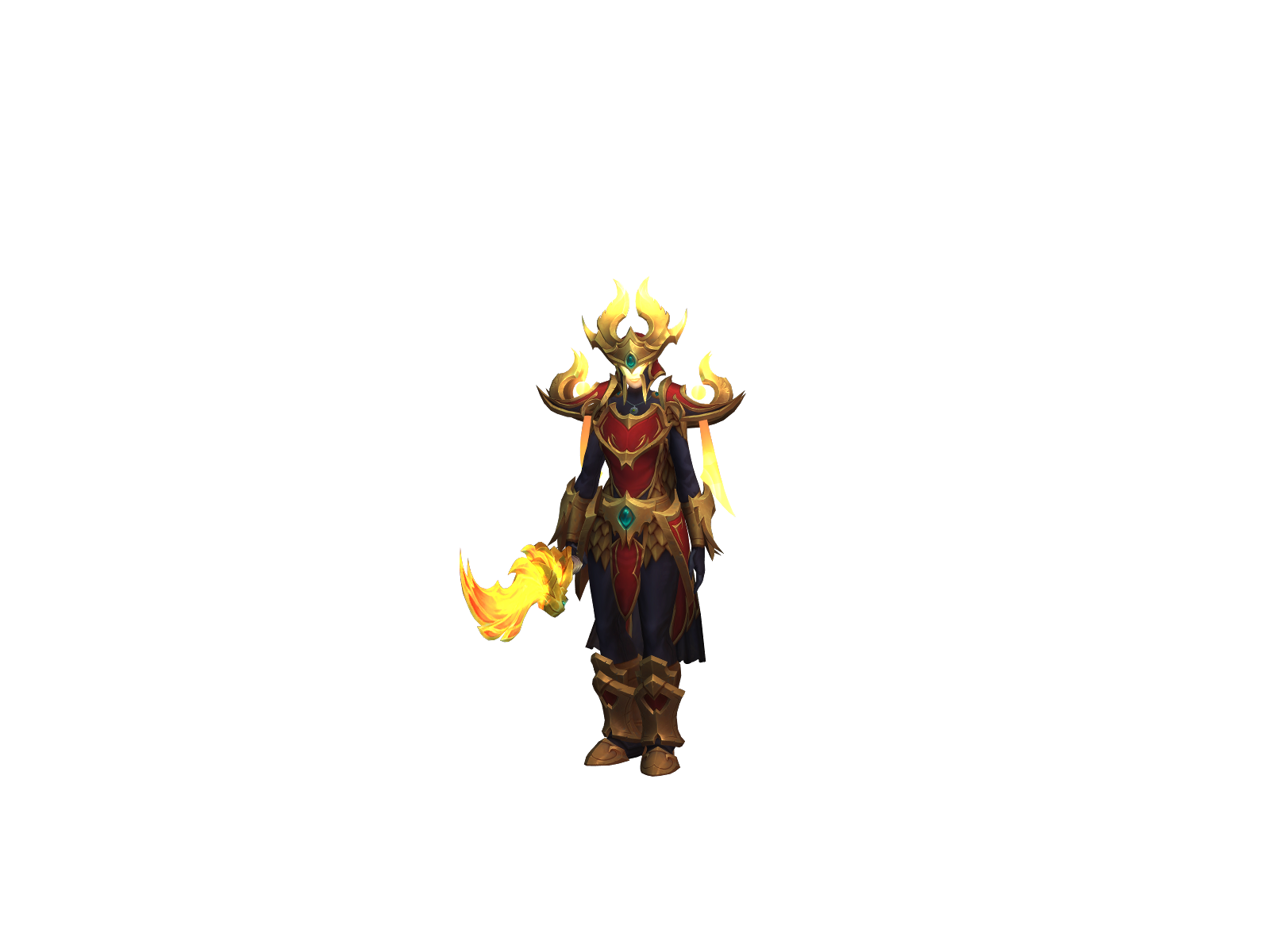 Templårwolf 3D character render