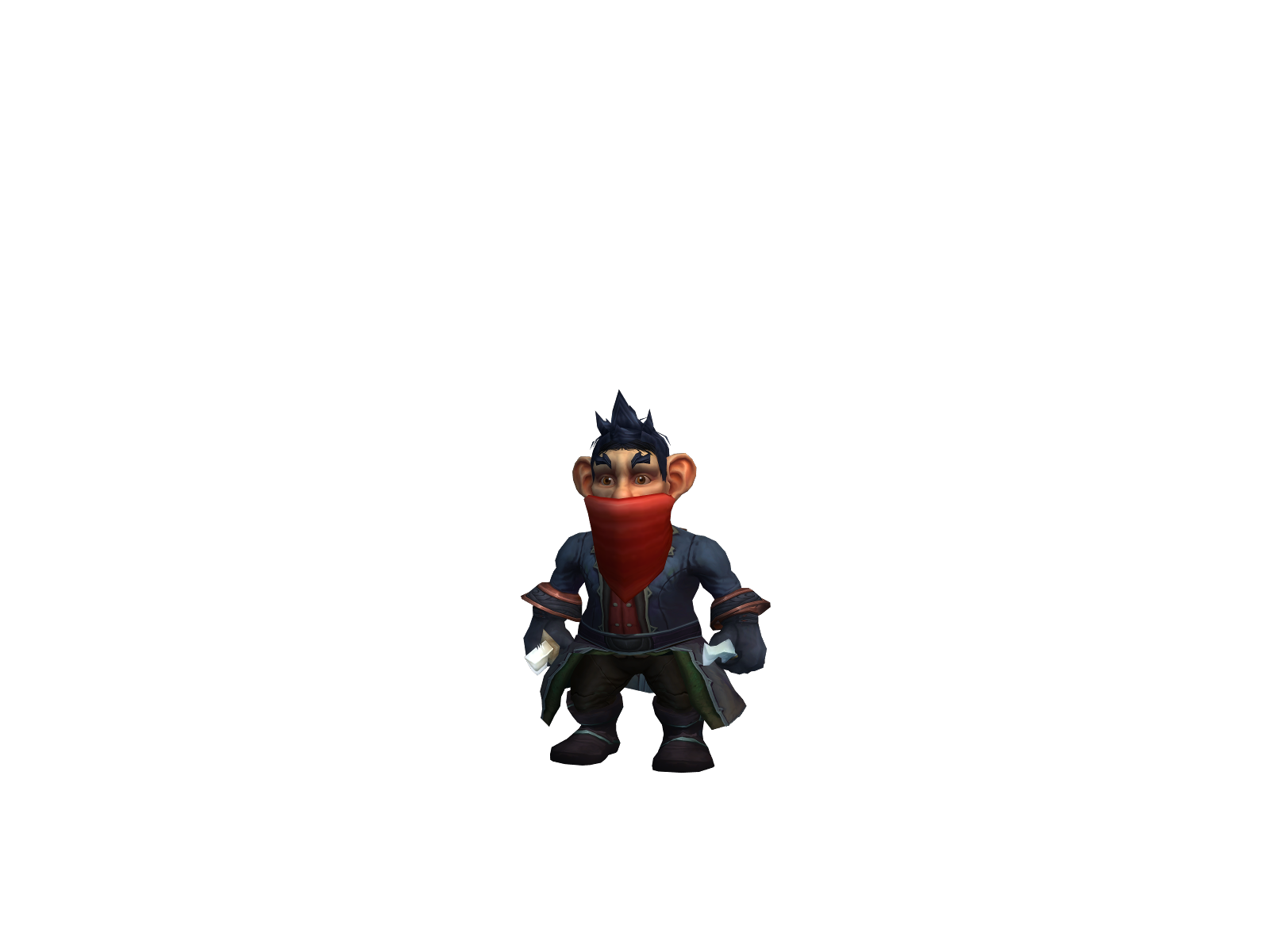 Gimmlick 3D character render