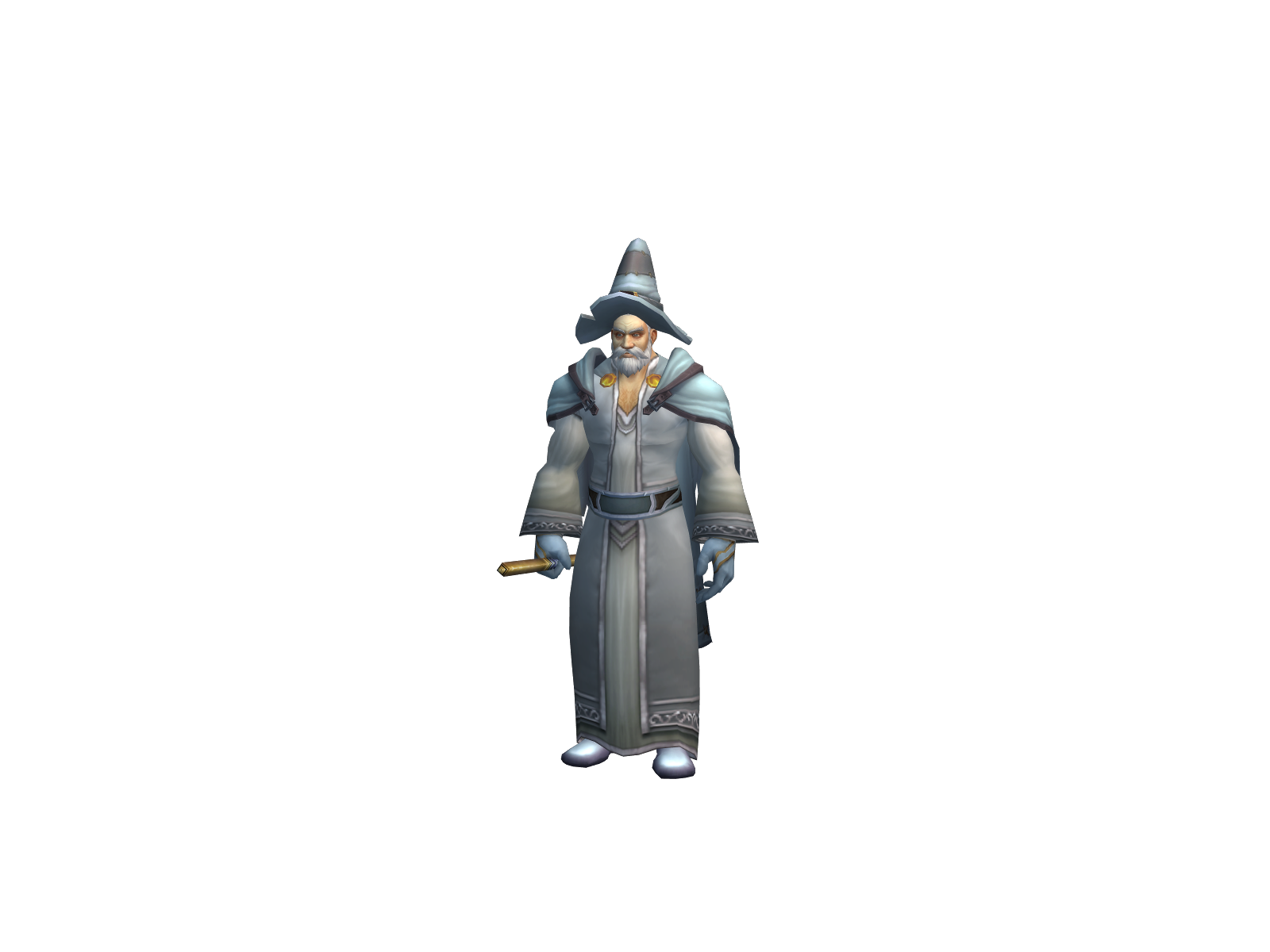 Whitegandâlf 3D character render