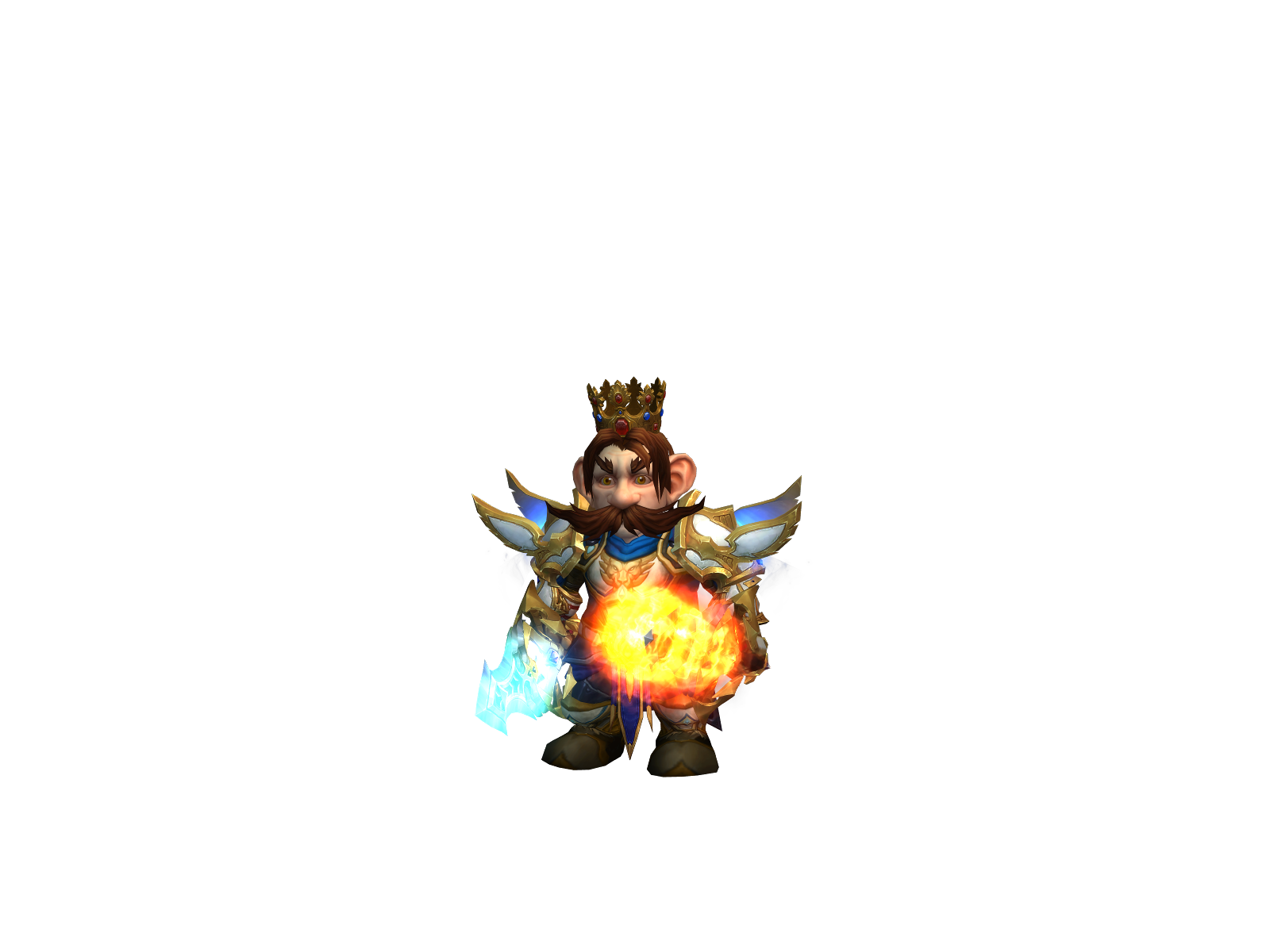 Krágánn 3D character render