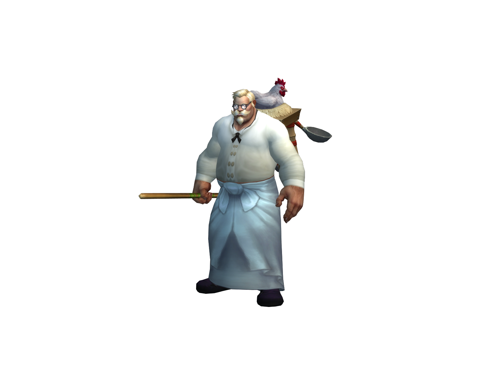 familybucket 3D character render