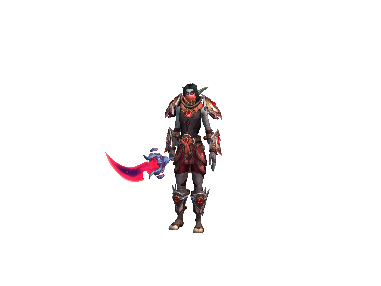 Nirvfu 3D character render