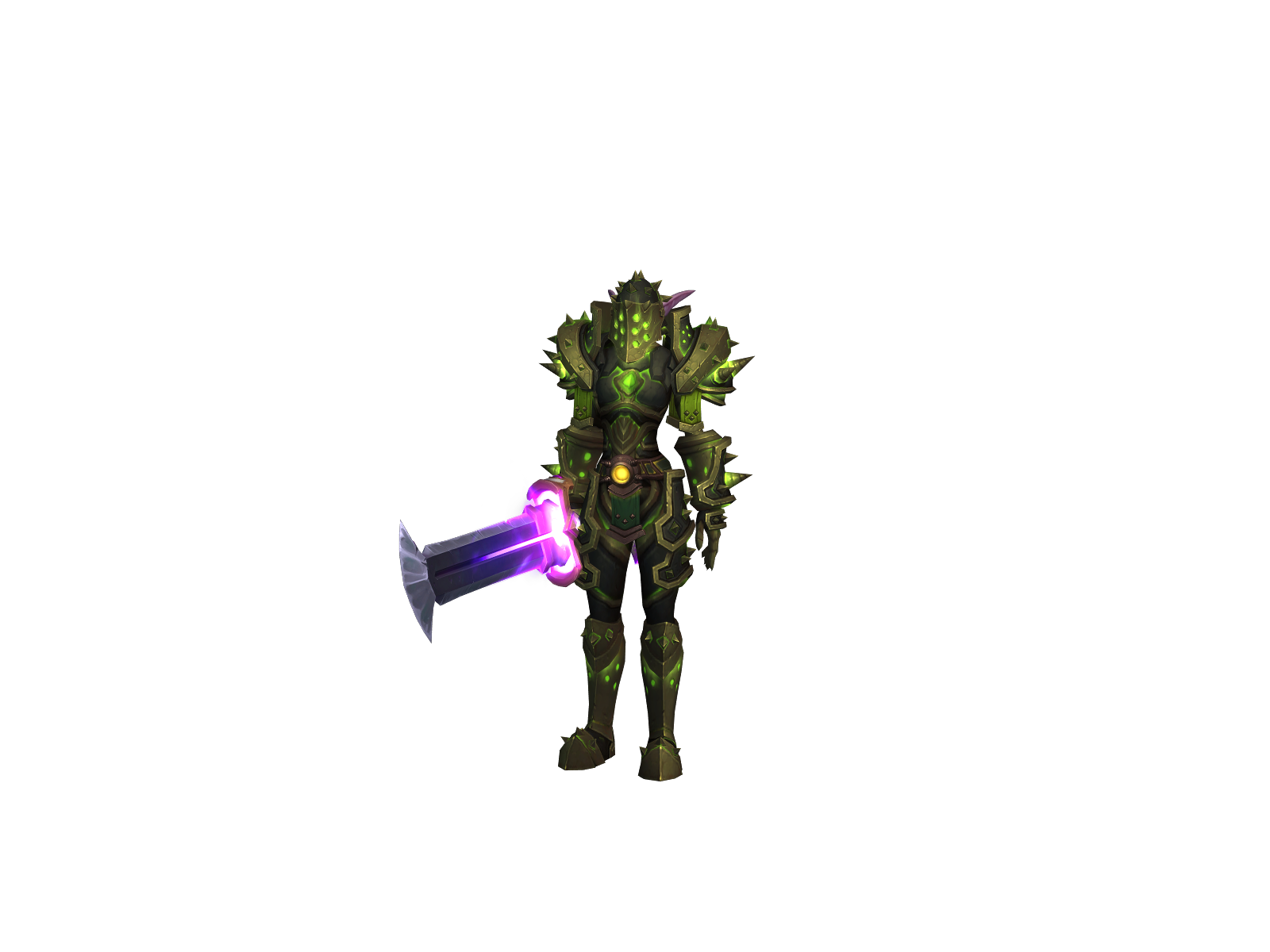 Mallery 3D character render
