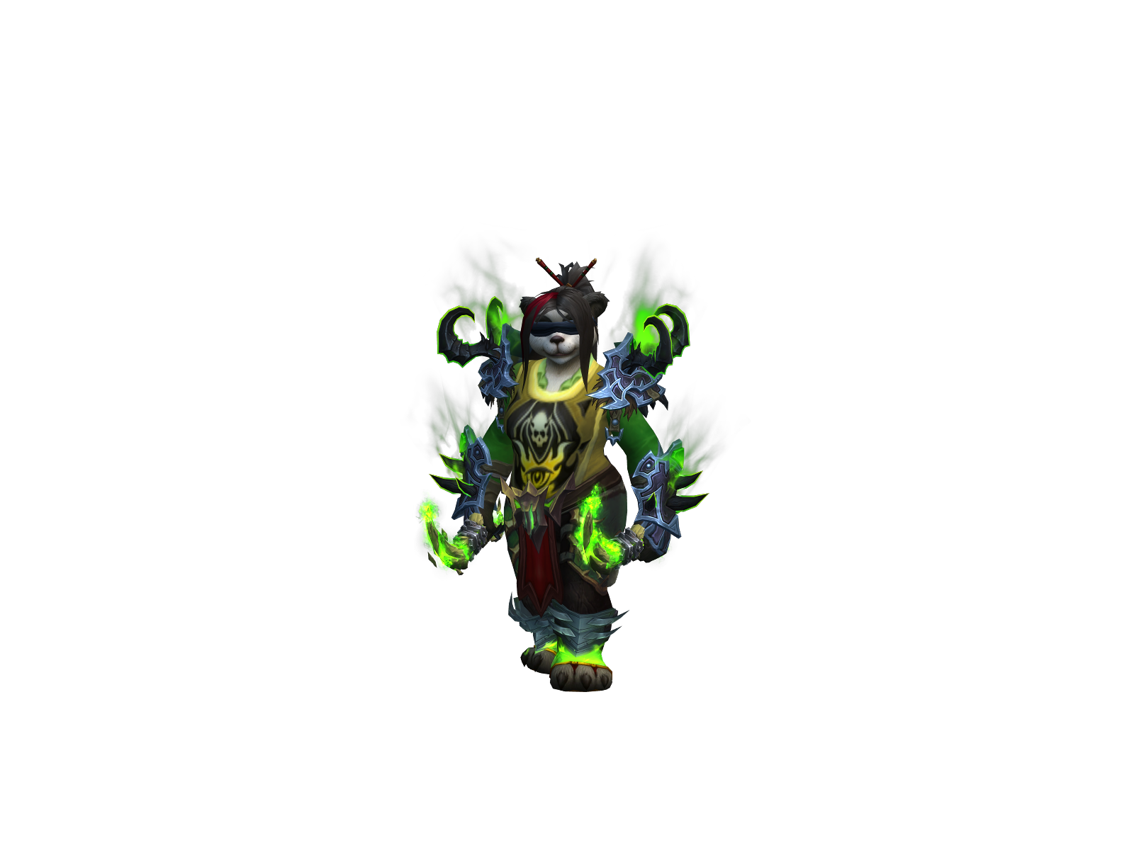 Gustenrogue 3D character render