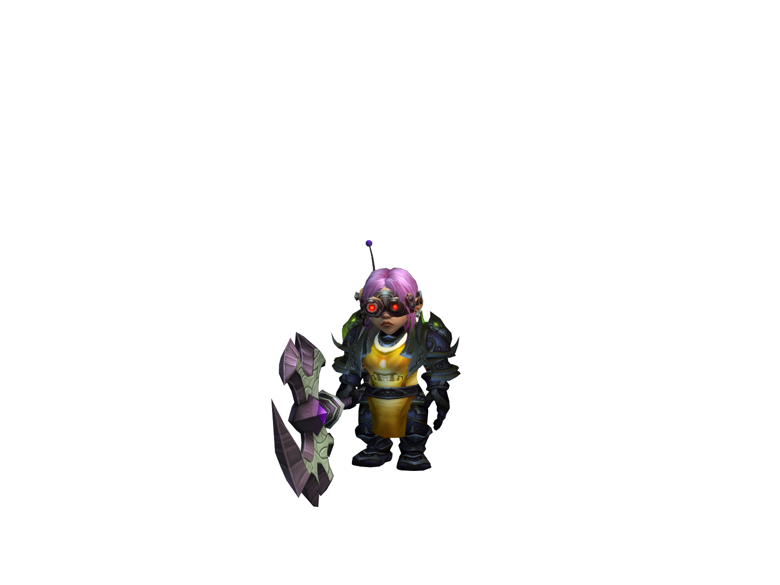 Yøungthug 3D character render