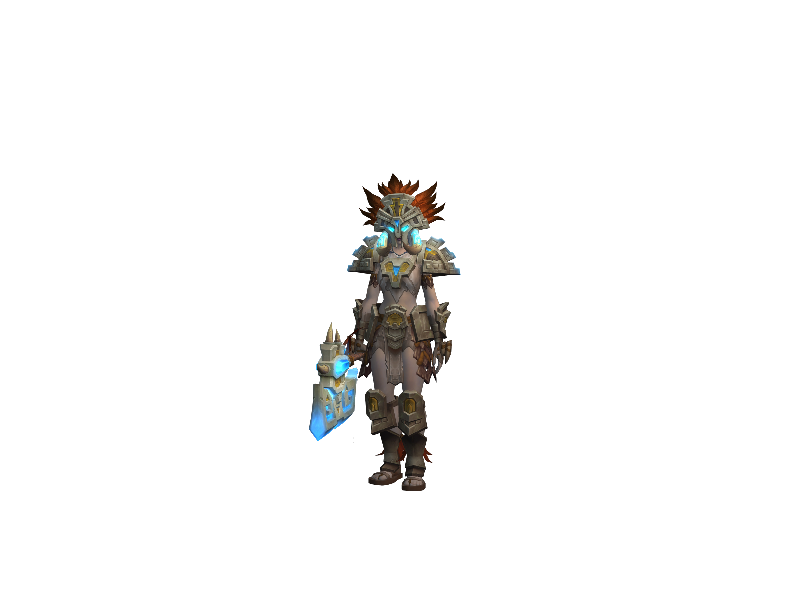 dkgrip 3D character render