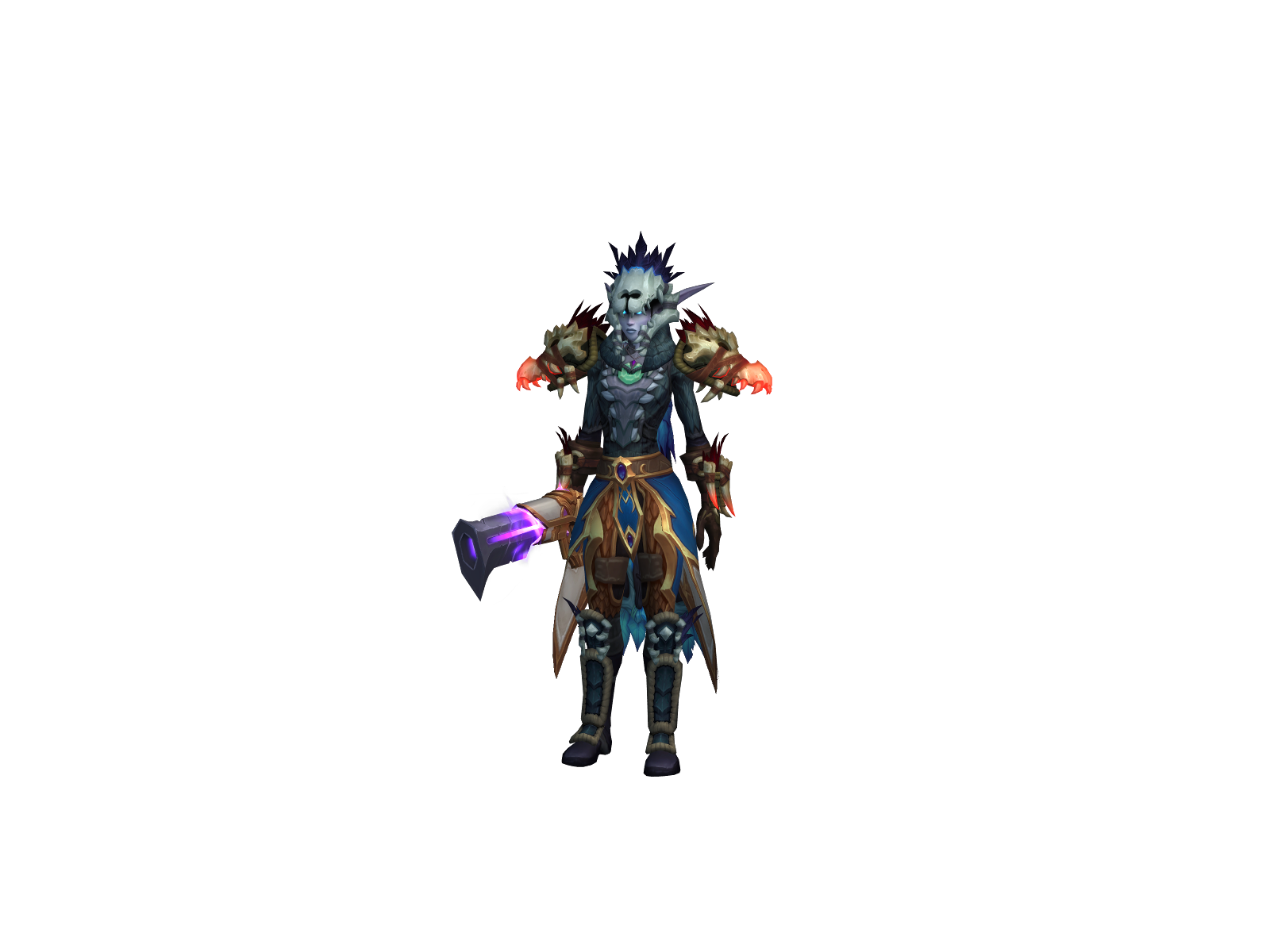 Avtomat 3D character render