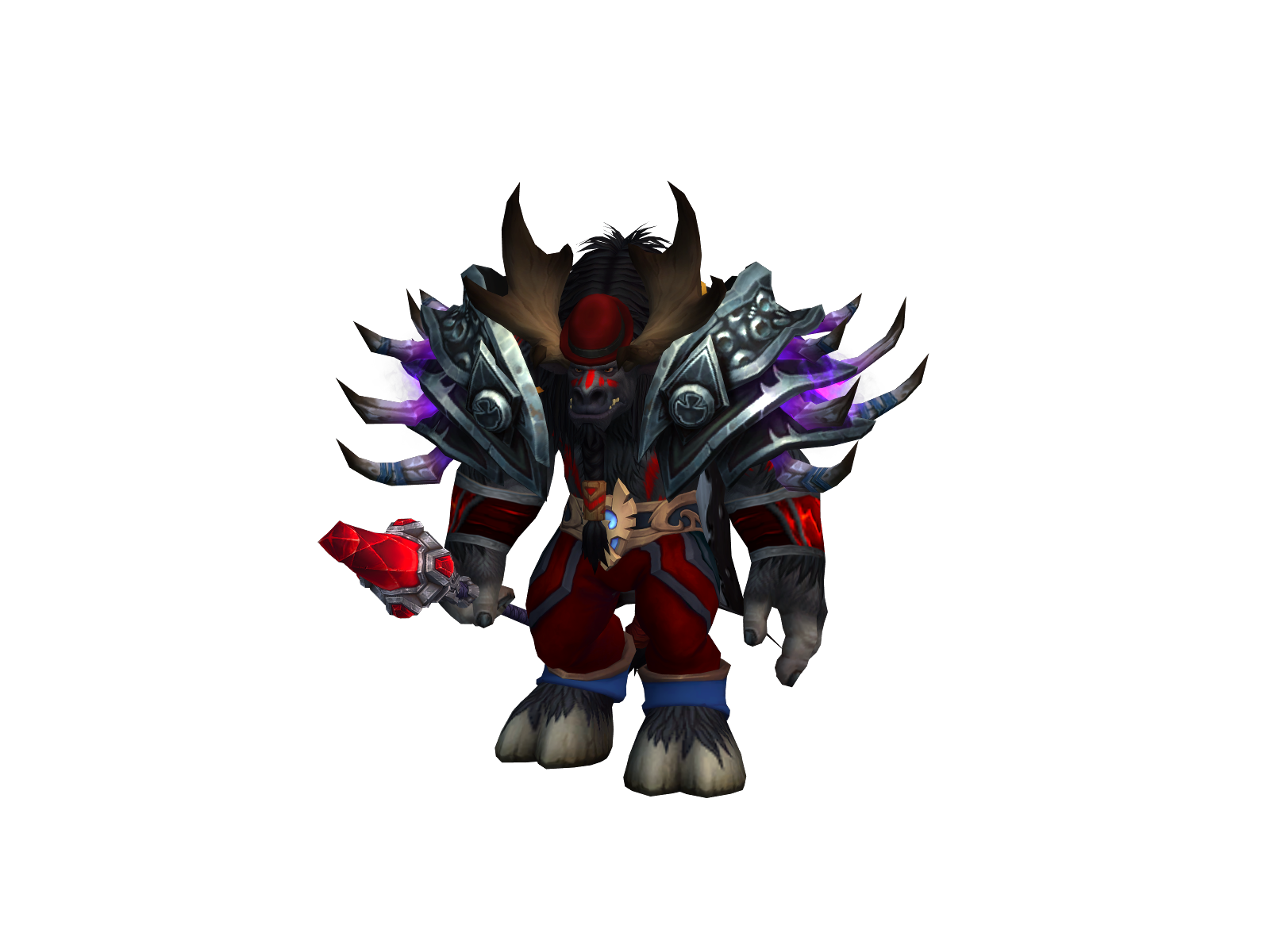Byk 3D character render