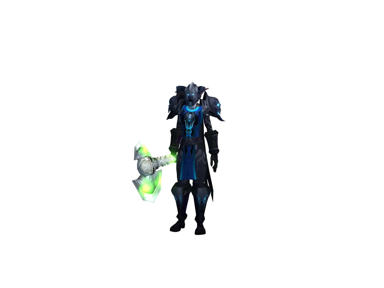 Sädghost 3D character render