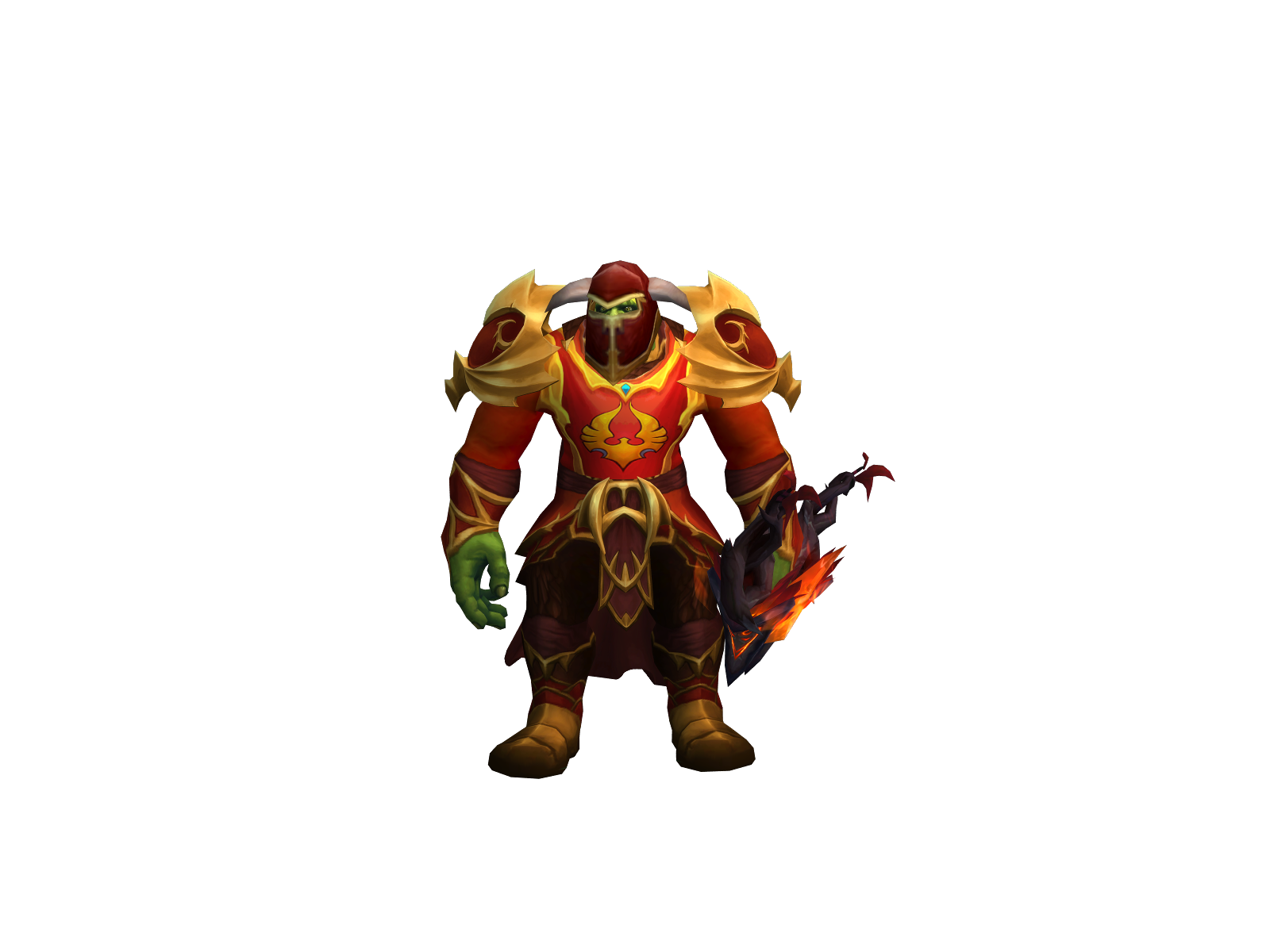 Djangoes 3D character render